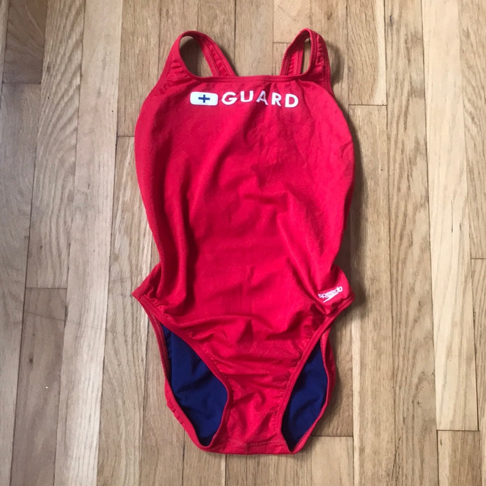 One piece speedo suit